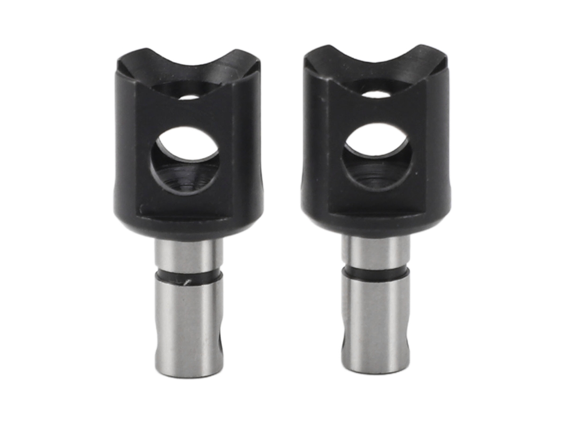 2 Peças De Cazoleta De Saída Diferencial Em Aço Resistente Ao Desgaste Para Kyosho Mp10 Mp9 1/8 Rc Off Road