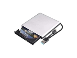 Gravador De Dvd Externo Slim Liga De Alumínio Usb3.0 Computador Universal 12,7mm Slowmoose
