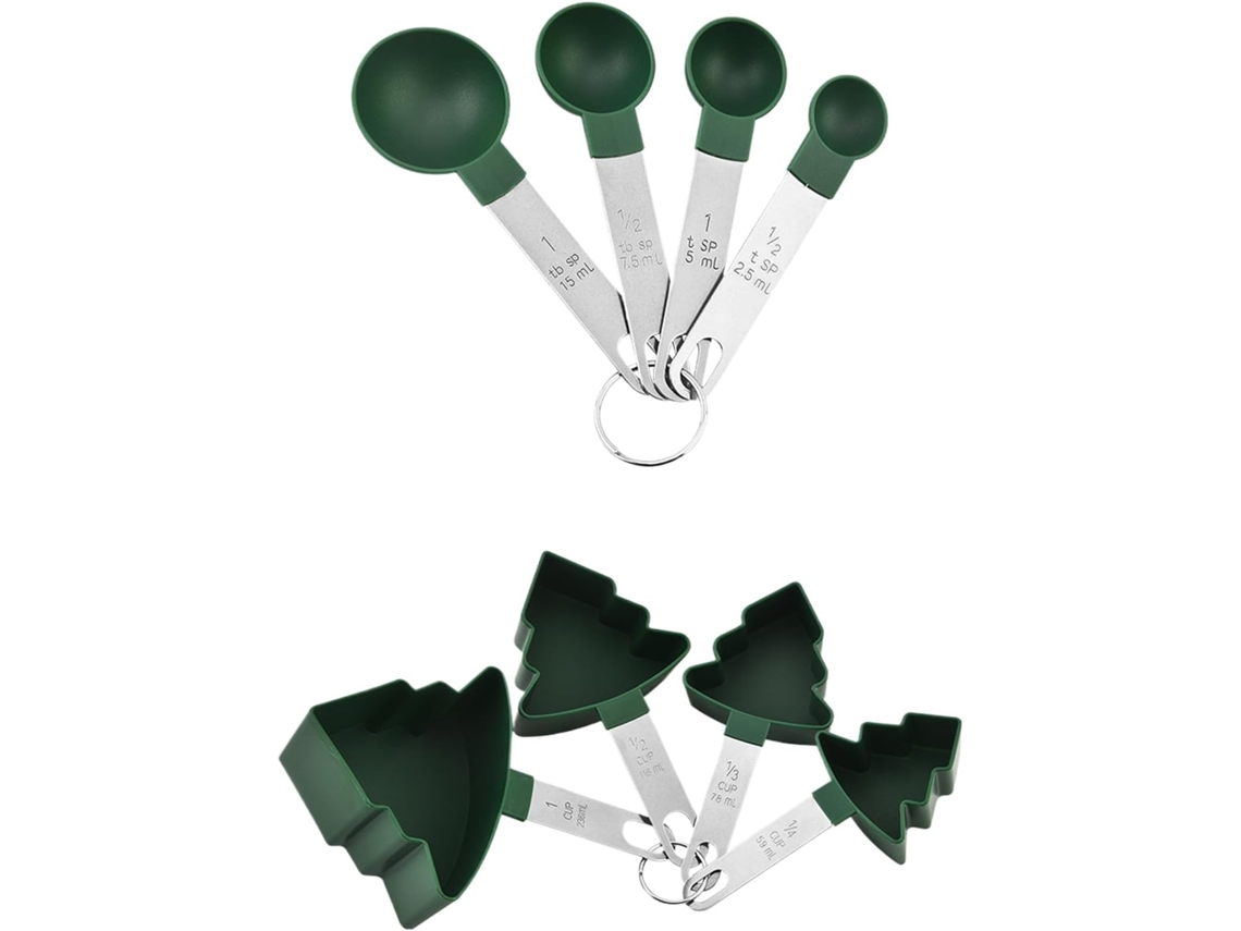 Conjunto De Xícaras E Colheres Medidoras Confeitaria