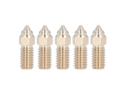 5 Peças Bicos De Latão 0.4mm Rosca M6 Para Impressora 3d Elegoo Neptune 4 4pro Substituição