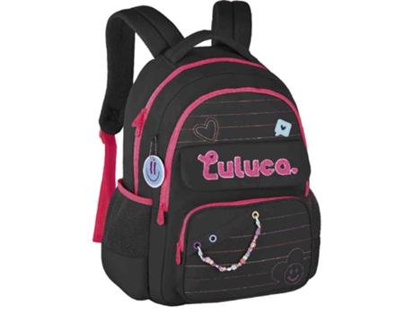 Mochila Logo Preta