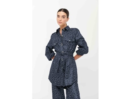 Vestido CYRANA Ross para Mulher (M - Azul)