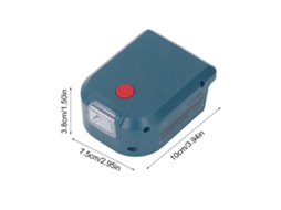 Carregador De Bateria Laxiscreed Com Porta Dupla Usb Tipo C E Luz Led De Indicação Eficiente