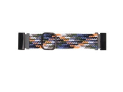Cinto De Relógio Nylon Elástico Ajustável Vertix 2 Denim 26mm