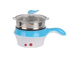 Panela Elétrica Mini 1,5L, 450W, Antiaderente, 2 Velocidades | S/MARCA