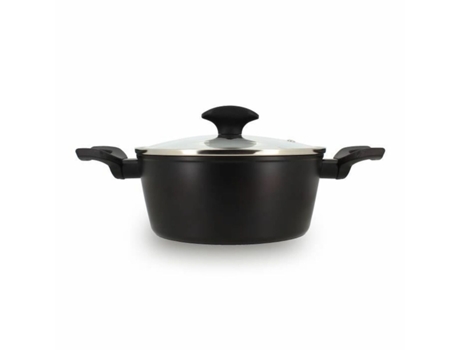 Caçarola Menastyl Preto Ø 20 Cm
