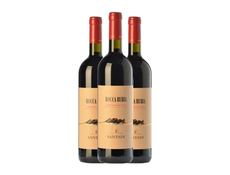 Vinho SANTADI Rocca Rubia Carignan Carignano del Sulcis Reserva (0.75 L - 3 Unidades)