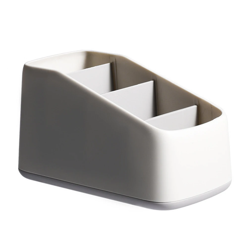 Bolsa organizadora AQUAFORGE com 4 compartimentos, suporte de mesa em plástico para controle, TV, DVD, Blu-ray