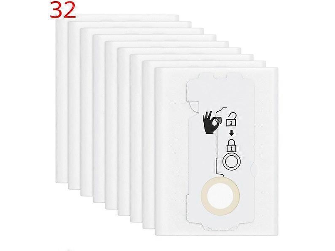 32 Pack 204308 Vacuum Bags For Ct Mini Ct Midi Yom 2019 Onwards, Dust Collector Bags Dust Extractor