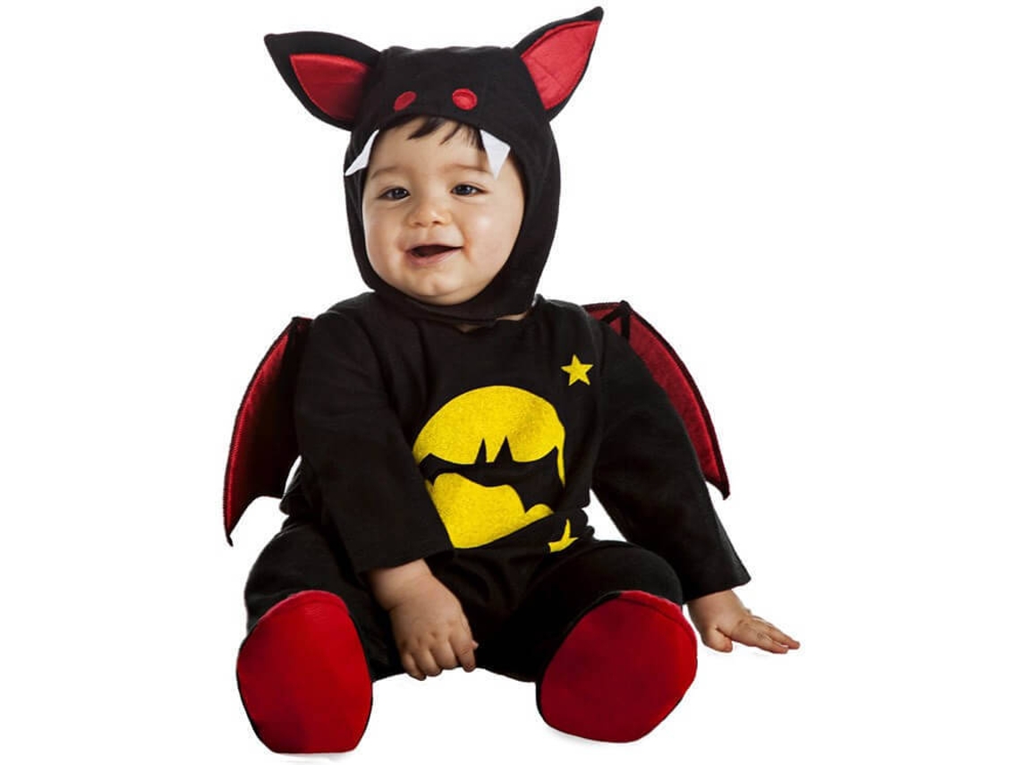 Fato de Bebé DISFRAZZES Vampiro Morcego (Tam: 6 a 12 meses)