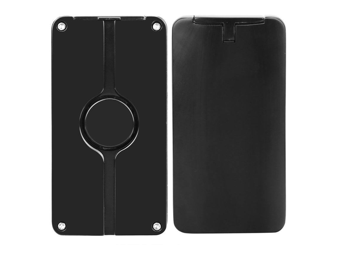 Isqueiro Portátil Resistente Ao Vento Para Charutos Presente Masculino Agate Black