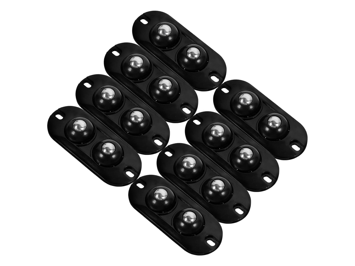 Conjunto De 8 Rodízios Giratórios - Design Resistente E Versátil