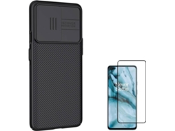 Kit Capa e Película para OnePlus Nord PHONESHIELD BD-NKCS&9D-BK-OP-ND Preto