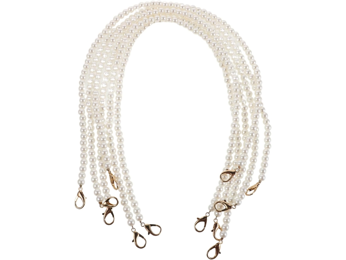 Conjunto De 6 Correntes Extensoras Para Bolsas De Mão Com Miçangas, Pulseira Elegante Com