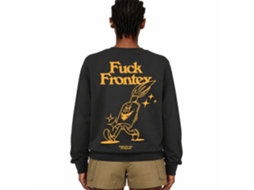 Rockinstone F*** Frontex Black Sweatshirt Unique Designer Style