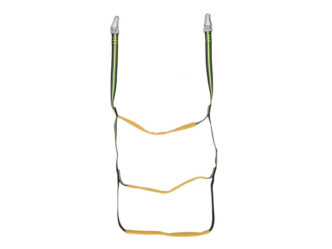 Marine Rope Ladder 3 Steps Foldable Strong Load Bearing For Boat Canoeing Kayak