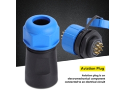 Conector Plug Sinal Sp21 Ip68 À Prova D'água