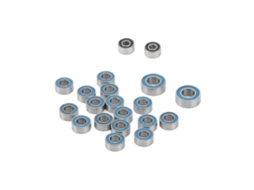 Mali kit de 20 Rolamentos de Aço Selados em Borracha para Roda e Cubo de Eixo Axial 1/24 Scx24 Rc