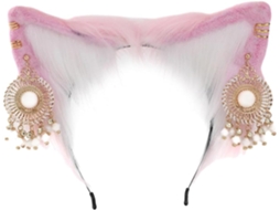 Tiara de Orelhas para Cosplay, Halloween SFUSHOS