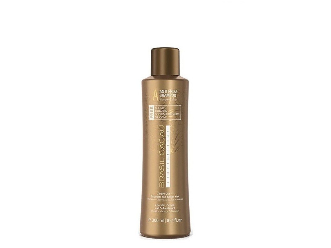 Cadiveu Brasil Cacau Champô Sem Sulfato 100% Chocolate Antifrizz Y Keratina 300ml