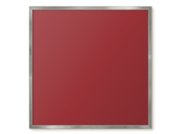 Magnetic Board Strong Orange For The Living Room Espelharte (50x50 Cm)