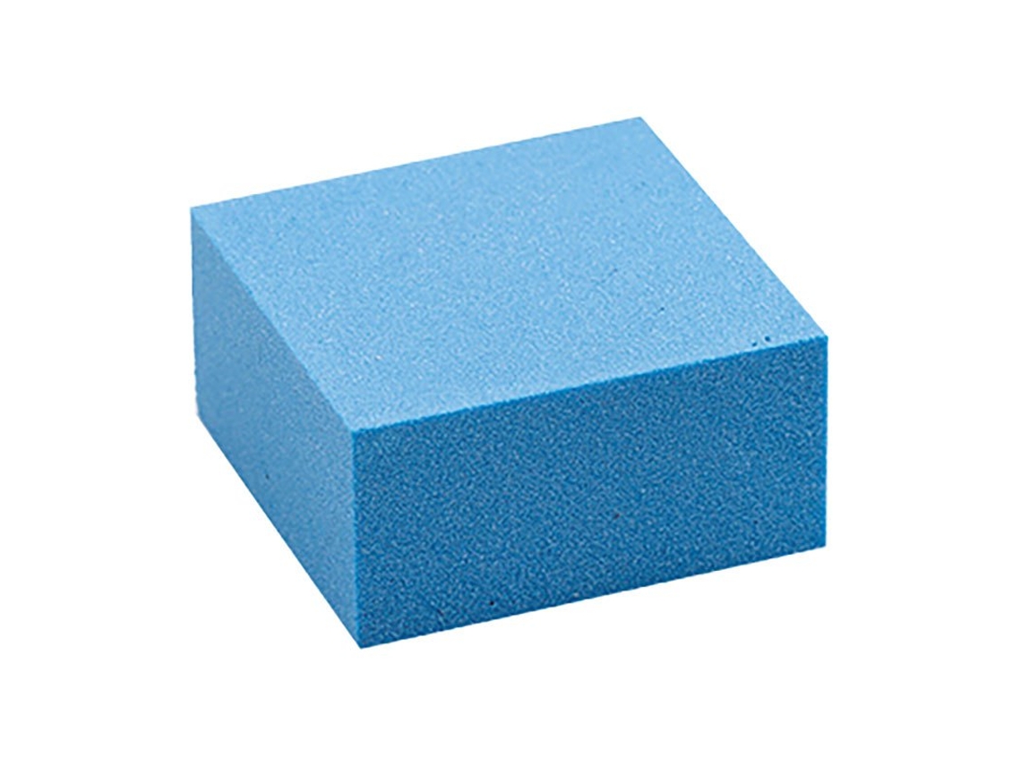 SNOLI Bloco De Polimento Medium Fine Azul 40 x 40 x 20 mm