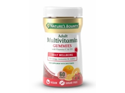 Multivitamínico Adultos com Vitamina C e D3 60 Gomas NATURES BOUNTY