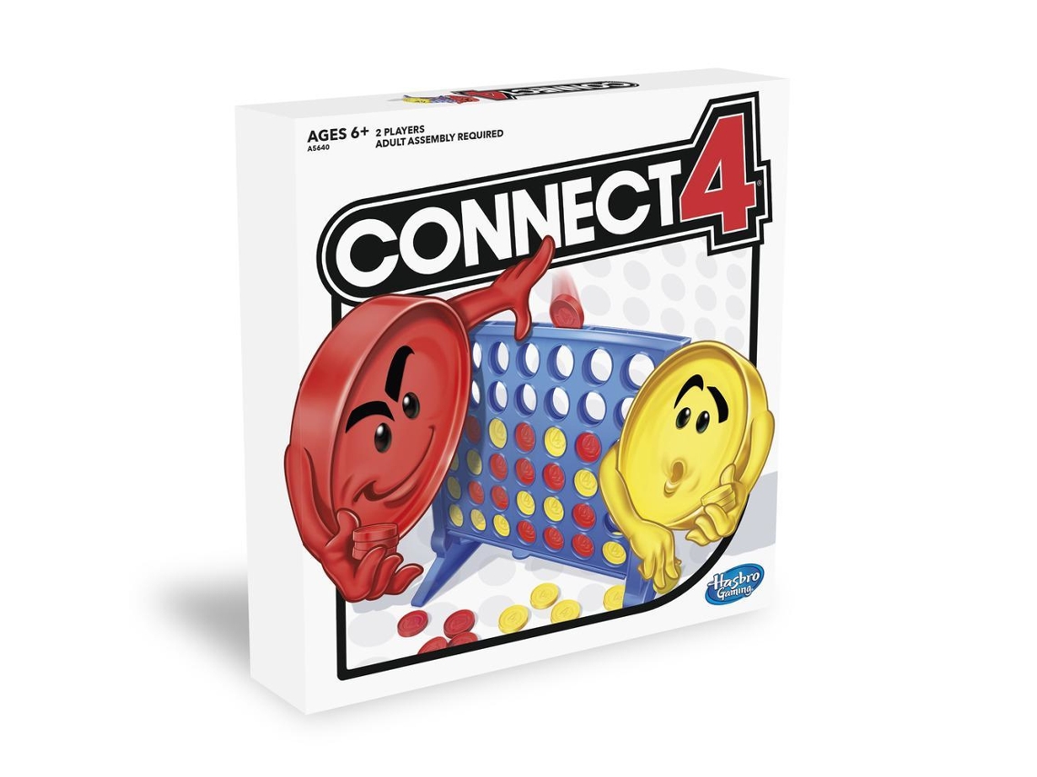 Jogo de tabuleiro HASBRO lateral (6 anos)