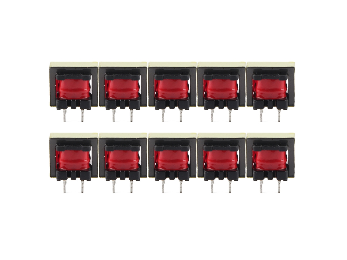 10 Peças Transformador de Áudio 1300:8 Ohm Ee14 Transformador Pos