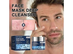 Máscara Facial De Limpeza Profunda, Máscara Facial Com Minerais Do Mar Morto Para Homens, Máscara Facial Masculina Para Limpeza De Poros, Elimina