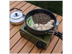 Estufa de Camping Portátil 2000w com Saco de Armazenamento