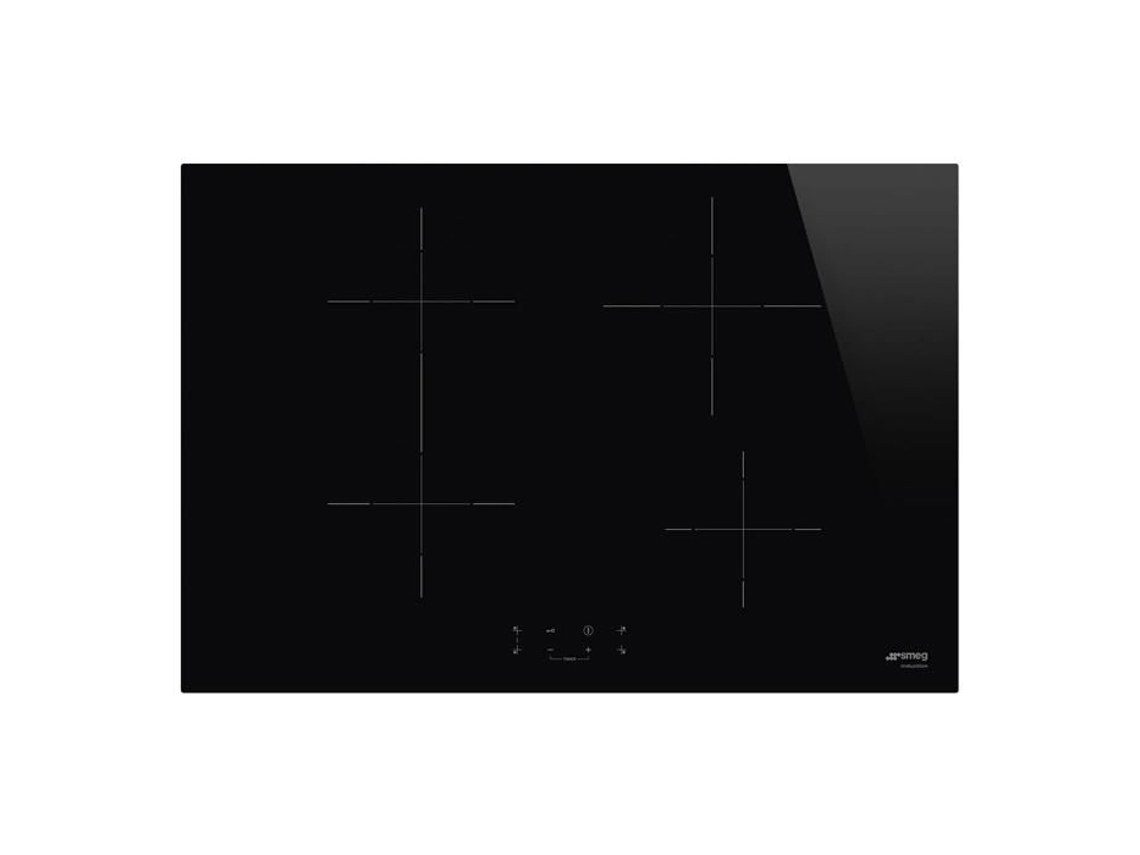 Placa De Indução Smeg Si1b2742d Preto