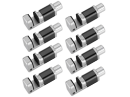Aynefy Suporte de Clipe Ajustável 8Pcs Clipe Ajustável Lcd Fixação de Tela Suporte de Clipe Braçadeira Telefone Tablet
