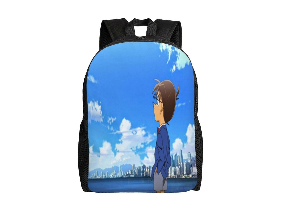 Mochila De Estudante Conan Edogawa, Leve E Elegante, Alça De Ombro Impermeável E Respirável, K14 Olysi Shop