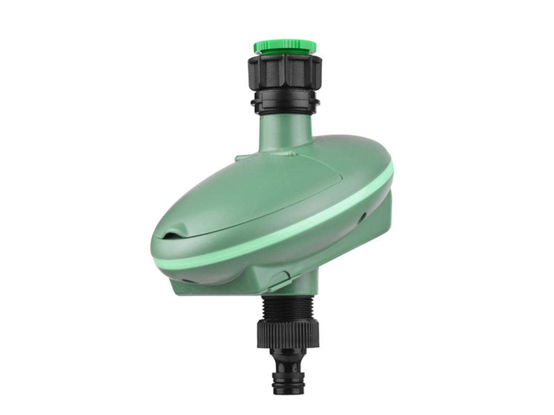 Temporizador de irrigação automático à prova d'água para jardim com retardo por chuva, 1 saída.
