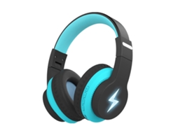 (azul) Fones De Ouvido Bluetooth Infantis Com Microfone E Luz Led, Fones De Ouvido Supra-auriculares, Microfone