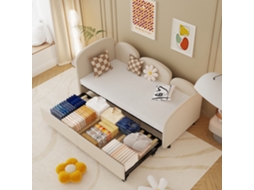Cama Dia Solteiro Veludo, Gavetas, Moderna.-op