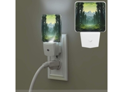 Luz noturna para deserto com sensor crepuscular, luz noturna branca, tamanho compacto e LED Link Unsliga