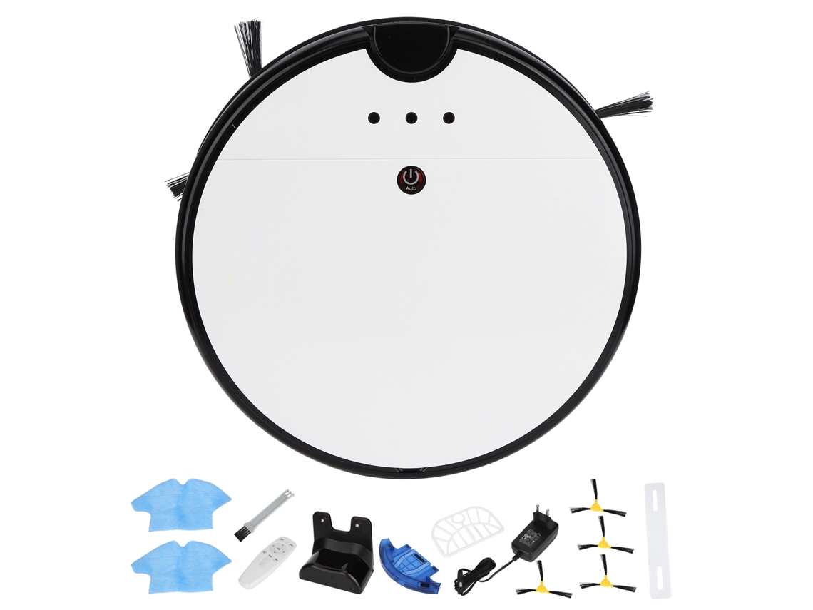 Robô de Limpeza 3 em 1 com Sensor Infravermelho e Recarregamento Automático LAXISCREED