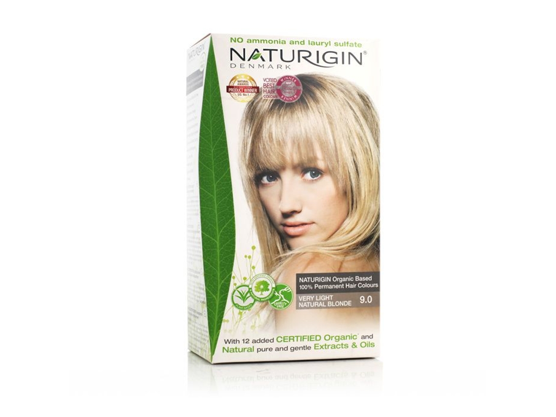 Cores De Cabelo Permanentes Naturigin 115 Ml (louros Naturais Muito Claros 9.0)