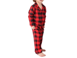 Laxiscreed Conjunto De Pijamas De Natal Em Família Com Body Gráfico Para Homens M