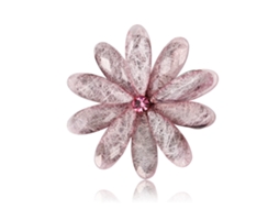 Broche Floral Brilhante Elegante