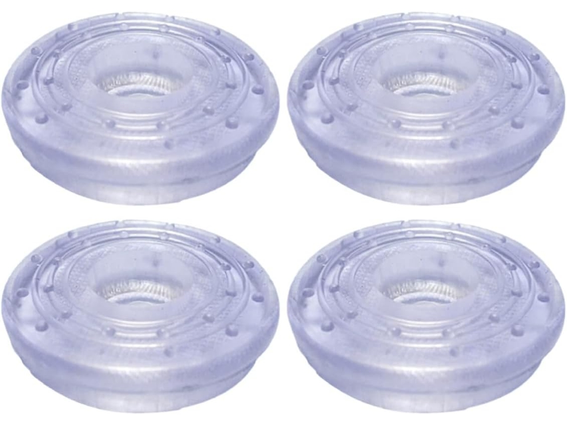 Conjunto De 4 Travesseiros De Borracha Antiderrapante Para Barra De Exercícios