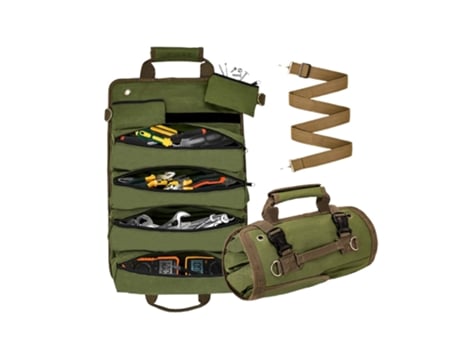 Bolsa De Armazenamento De Ferramentas De Ouro Bolsa De Acessórios De Tecido Oxford Bolsa De Lona Rolante Portátil Marca Não Disponível