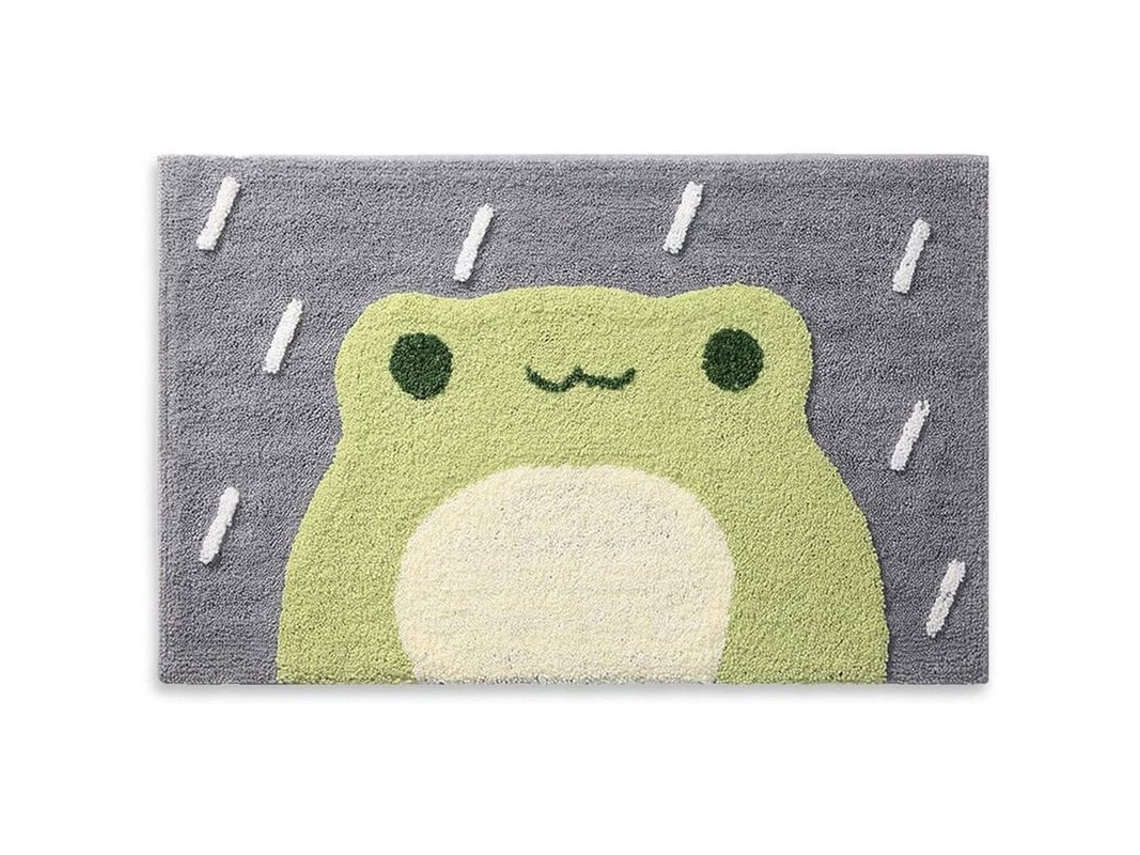 Alfombra De Baño Con Dibujos Animados, Antideslizante, Absorbente De Agua, Ideal Para Baño Y Entrada