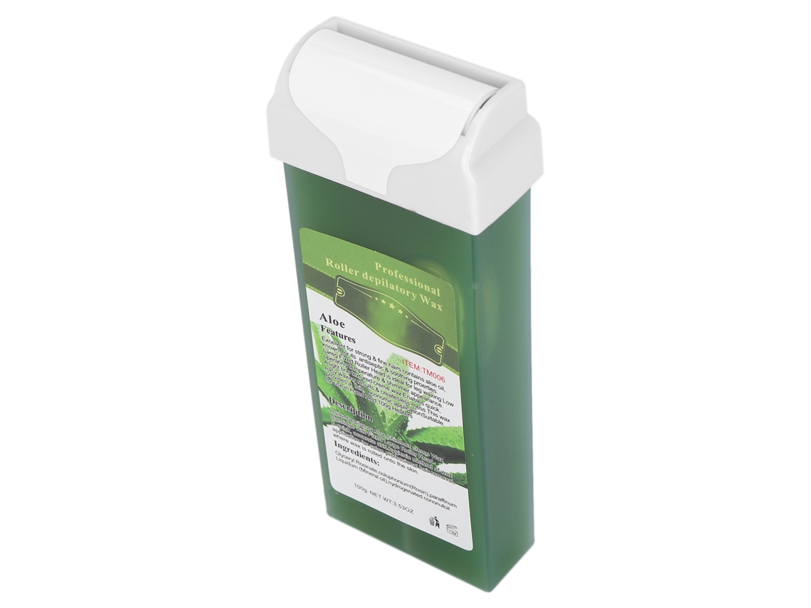 2026 cera Depilatória Roll On 100g para Corpo Pernas Peito Braços Bikini Axilas com Aloe Vera