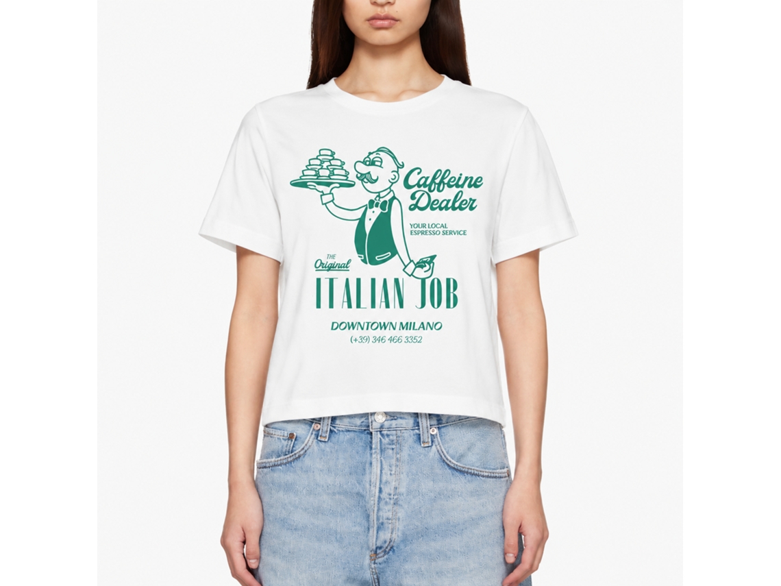 Rockinstone Caffeine Dealer Caffè Cartel T-shirt Unique Designer Style