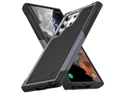 Capa Protetora À Prova De Choque Em Pc + Tpu Para Samsung Galaxy S23 Ultra 5g