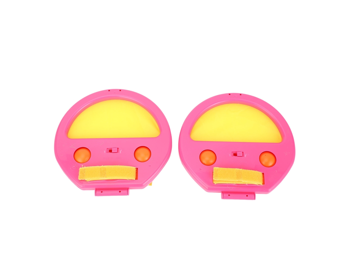 Mali jogo Interativo de Lançamento e Catching com Raquetes para Mãos Exercício Fitness Brinquedo de Bola
