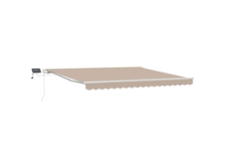 Toldo Retrátil com Manual 400 ×350 Cm Tecido MAISON EXCLUSIVE